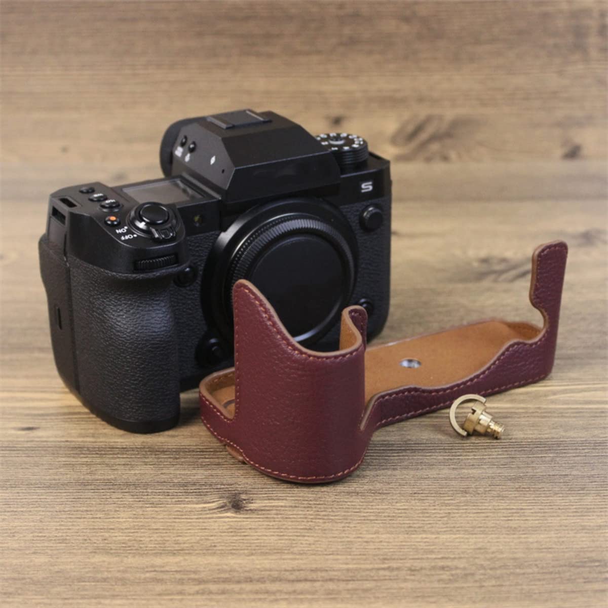 新品 本革カメラケース 富士フイルム FUJIFILM xh2/XH2S用 Amazon.co.jp: X-H2S/ X-H2 ケース 富士フイルム XH2S/ XH2